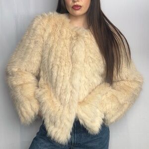 Gentle Fawn Cream Teddy Jacket